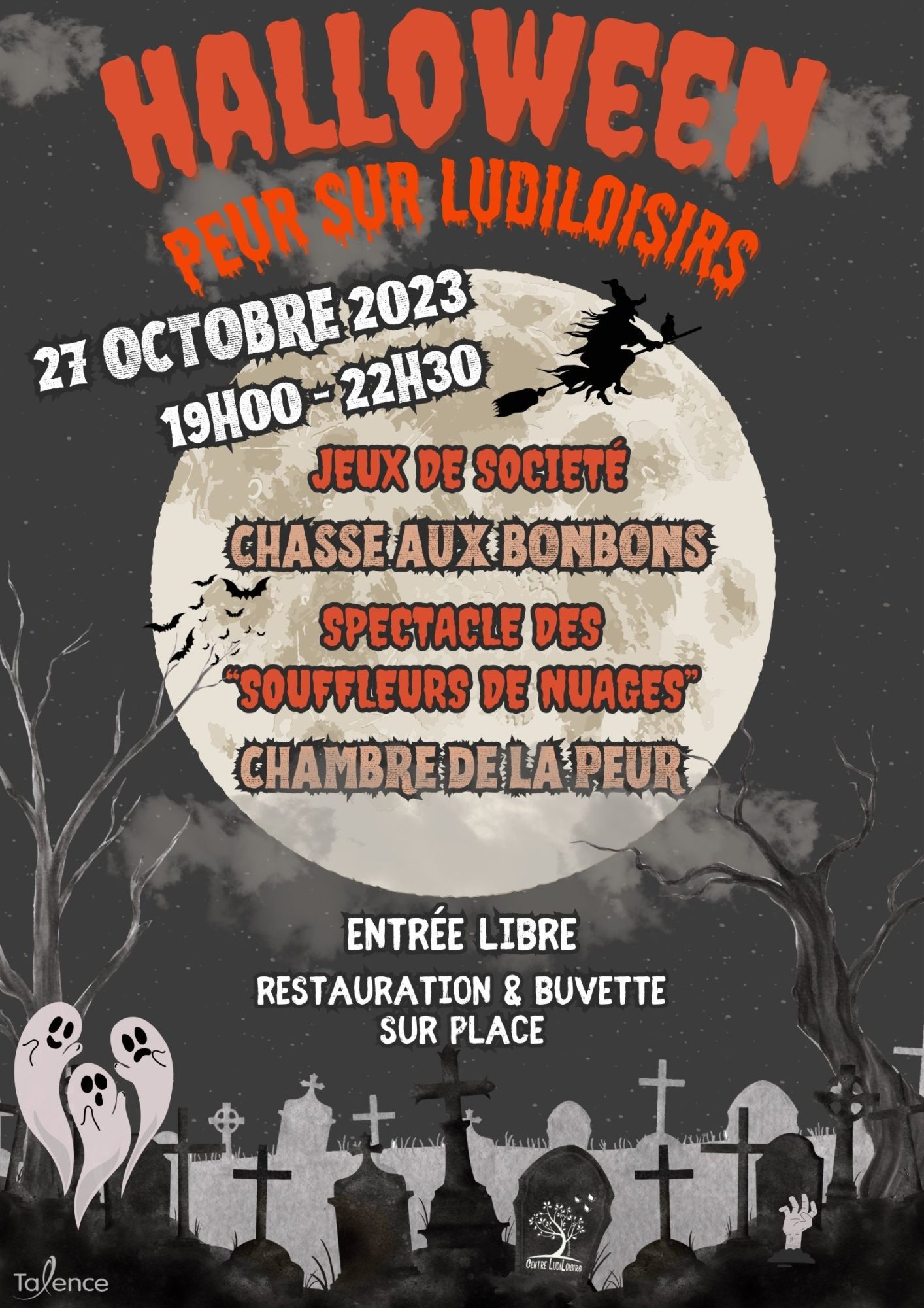 Halloween 2023 Centre Ludiloisirs Talence