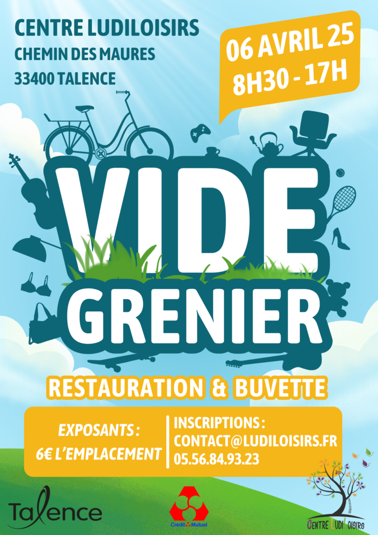 Vide-grenier le 06.04.2025